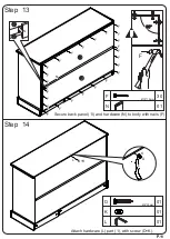 Предварительный просмотр 11 страницы Walker Edison BR9DBENDR Assembly Instructions Manual