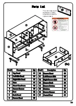 Preview for 3 page of Walker Edison BRATT6DRD Assembly Instructions Manual