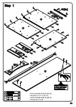 Preview for 5 page of Walker Edison BRATT6DRD Assembly Instructions Manual