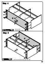 Preview for 7 page of Walker Edison BRATT6DRD Assembly Instructions Manual