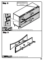 Preview for 9 page of Walker Edison BRATT6DRD Assembly Instructions Manual