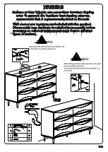 Preview for 12 page of Walker Edison BRATT6DRD Assembly Instructions Manual