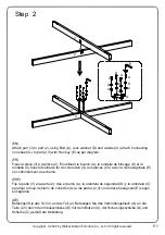 Предварительный просмотр 7 страницы Walker Edison Breeze CNRD1D Assembly Instructions Manual