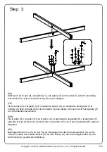 Предварительный просмотр 8 страницы Walker Edison Breeze CNRD1D Assembly Instructions Manual