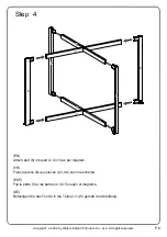 Предварительный просмотр 9 страницы Walker Edison Breeze CNRD1D Assembly Instructions Manual