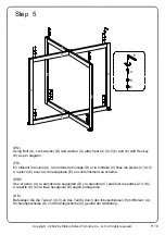 Предварительный просмотр 10 страницы Walker Edison Breeze CNRD1D Assembly Instructions Manual