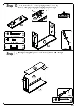 Preview for 11 page of Walker Edison BRLAC4D Assembly Instruction Manual