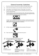 Предварительный просмотр 2 страницы Walker Edison BS58KEAST Assembly Instructions Manual