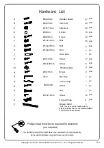 Предварительный просмотр 4 страницы Walker Edison BS58KEAST Assembly Instructions Manual