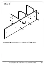 Предварительный просмотр 10 страницы Walker Edison BS58KEAST Assembly Instructions Manual