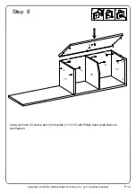 Предварительный просмотр 12 страницы Walker Edison BS58KEAST Assembly Instructions Manual