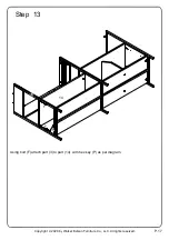 Предварительный просмотр 17 страницы Walker Edison BS58KEAST Assembly Instructions Manual