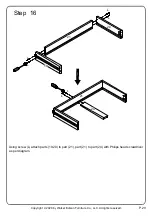 Предварительный просмотр 20 страницы Walker Edison BS58KEAST Assembly Instructions Manual