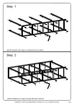 Preview for 4 page of Walker Edison BS60RMW Assembly Instructions Manual