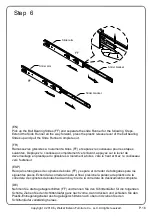 Preview for 16 page of Walker Edison BS64BELHUT Assembly Instructions Manual