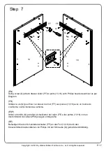 Preview for 17 page of Walker Edison BS64BELHUT Assembly Instructions Manual