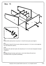 Preview for 25 page of Walker Edison BS64BELHUT Assembly Instructions Manual