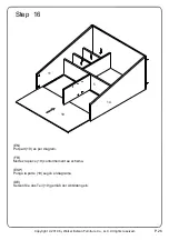 Preview for 26 page of Walker Edison BS64BELHUT Assembly Instructions Manual