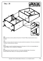 Preview for 36 page of Walker Edison BS64BELHUT Assembly Instructions Manual