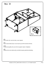 Preview for 42 page of Walker Edison BS64BELHUT Assembly Instructions Manual