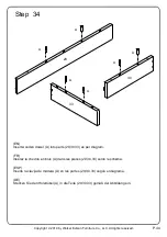 Preview for 44 page of Walker Edison BS64BELHUT Assembly Instructions Manual