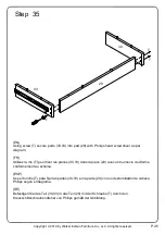 Preview for 45 page of Walker Edison BS64BELHUT Assembly Instructions Manual