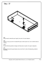 Preview for 47 page of Walker Edison BS64BELHUT Assembly Instructions Manual