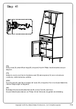 Preview for 51 page of Walker Edison BS64BELHUT Assembly Instructions Manual