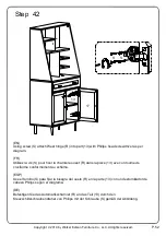 Preview for 52 page of Walker Edison BS64BELHUT Assembly Instructions Manual