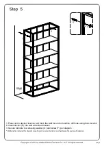 Preview for 9 page of Walker Edison BS64HPW Assembly Instructions Manual