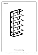 Preview for 10 page of Walker Edison BS64HPW Assembly Instructions Manual