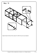 Preview for 14 page of Walker Edison BS64LAN1D Assembly Instructions Manual