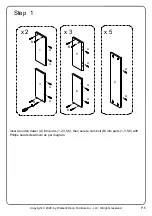 Предварительный просмотр 5 страницы Walker Edison BS64MOR5 Assembly Instructions Manual