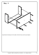 Предварительный просмотр 8 страницы Walker Edison BS64MOR5 Assembly Instructions Manual