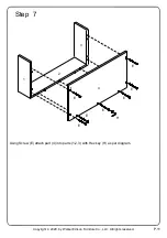 Предварительный просмотр 11 страницы Walker Edison BS64MOR5 Assembly Instructions Manual