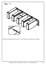 Предварительный просмотр 15 страницы Walker Edison BS64MOR5 Assembly Instructions Manual