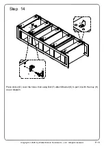 Предварительный просмотр 18 страницы Walker Edison BS64MOR5 Assembly Instructions Manual