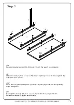 Предварительный просмотр 6 страницы Walker Edison BS68ARCH Assembly Instructions Manual