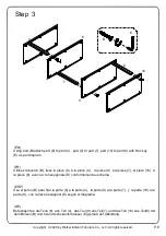 Предварительный просмотр 8 страницы Walker Edison BS68ARCH Assembly Instructions Manual