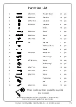 Preview for 4 page of Walker Edison BS68CLHUT Assembly Instructions Manual