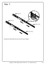 Preview for 8 page of Walker Edison BS68CLHUT Assembly Instructions Manual