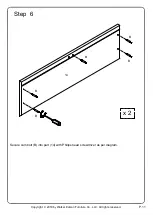 Preview for 11 page of Walker Edison BS68CLHUT Assembly Instructions Manual