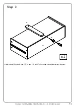 Preview for 14 page of Walker Edison BS68CLHUT Assembly Instructions Manual