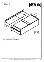 Preview for 15 page of Walker Edison BS68CLHUT Assembly Instructions Manual