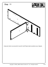 Preview for 16 page of Walker Edison BS68CLHUT Assembly Instructions Manual