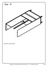 Preview for 23 page of Walker Edison BS68CLHUT Assembly Instructions Manual