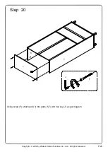 Preview for 25 page of Walker Edison BS68CLHUT Assembly Instructions Manual