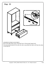 Preview for 28 page of Walker Edison BS68CLHUT Assembly Instructions Manual