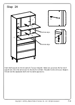 Preview for 29 page of Walker Edison BS68CLHUT Assembly Instructions Manual