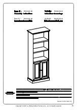 Walker Edison BS68LUK2D Assembly Instructions Manual предпросмотр